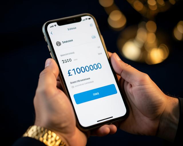 £100,000 payout transfer confirmation